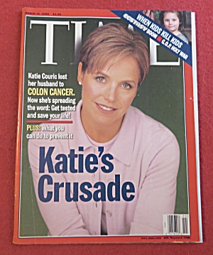 Time Magazine March 13, 2000 Katie Couric