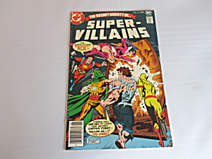 The Secret Society Of Super Villains Comic No 12 1978