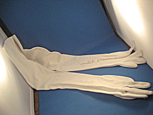 Full Length White Gloves